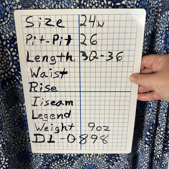 Catherine’s women’s tank top asymmetrical beaded collar blues white plus size - Picture 10 of 10